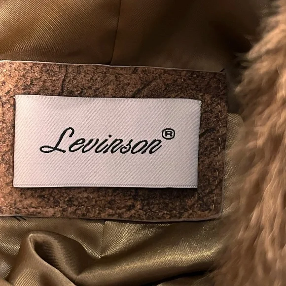 Penny Lane Rodeo-Ready Vintage Levinson
Leather Coat - NFR Statement Piece - Picture 3 of 15